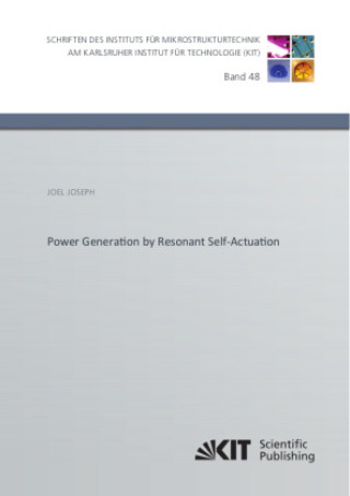 Knjiga Power Generation by Resonant Self-Actuation Joel Joseph