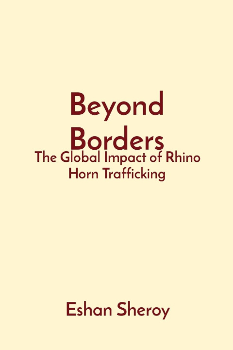 Buch Beyond Borders Eshan Sheroy