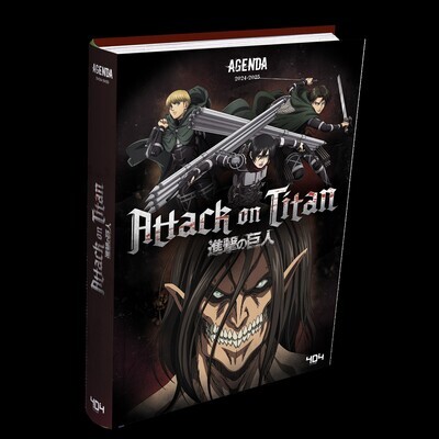 Könyv Agenda Attack on Titans 2024-2025 Kodansha