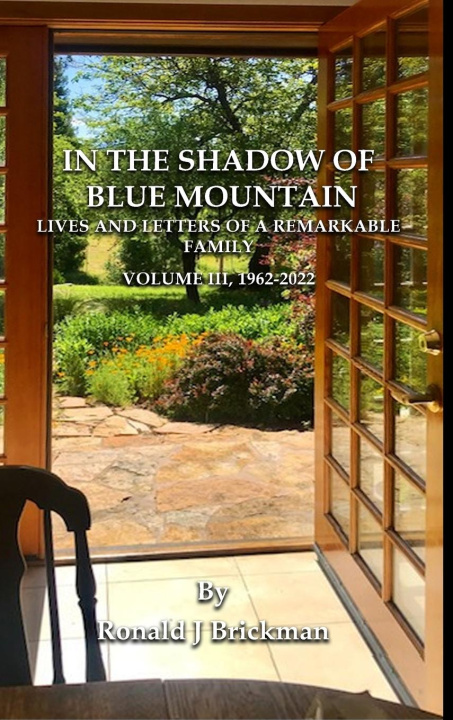 Book IN THE SHADOW OF BLUE MOUNTAIN Ronald J Brickman