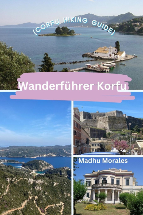 Książka Wanderführer Korfu (Corfu Hiking Guide) 