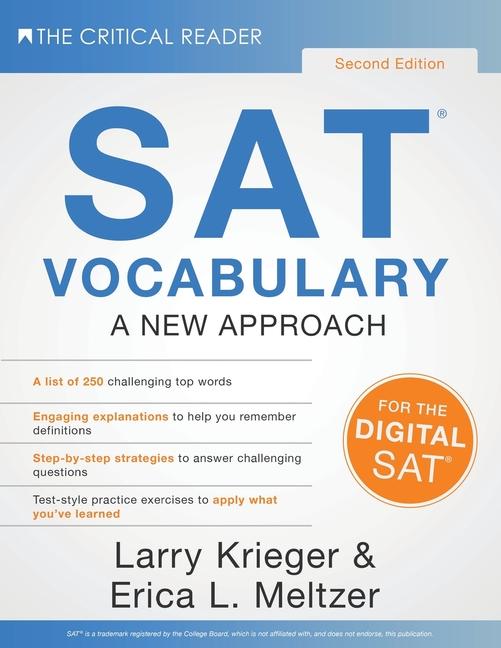 Book SAT(R) Vocabulary Erica Meltzer
