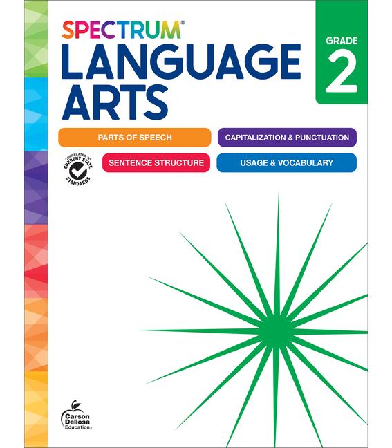 Książka Spectrum Language Arts Workbook, Grade 2 Carson Dellosa Education