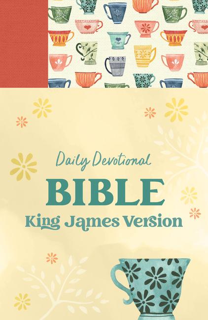 Buch The Daily Devotional Bible KJV [Tangerine Tea Time] 