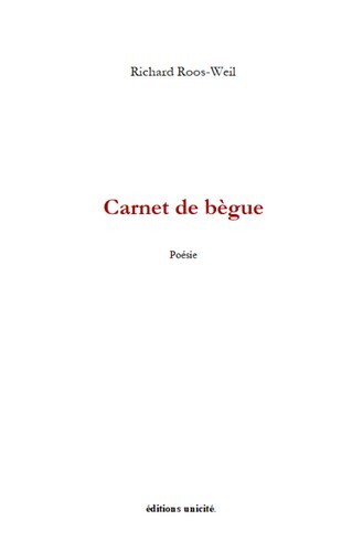 Knjiga Carnet de bègue Roos-Weil