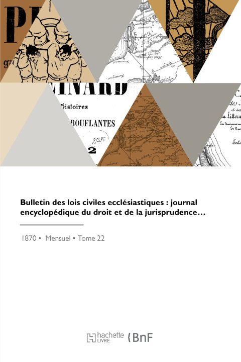 Buch Bulletin des lois civiles ecclésiastiques Gilbert Champeaux