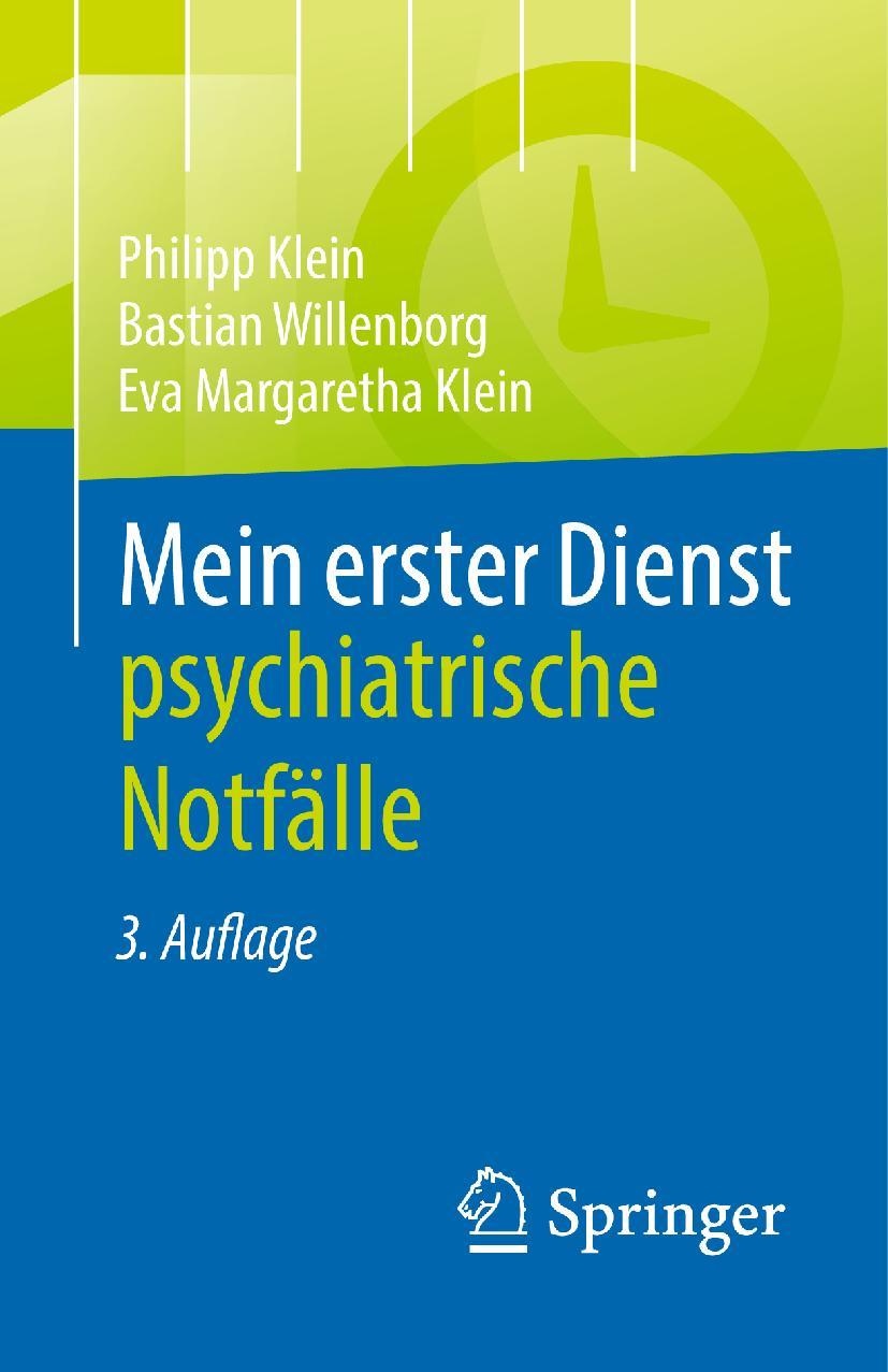 Book Mein erster Dienst - psychiatrische Notfälle Bastian Willenborg