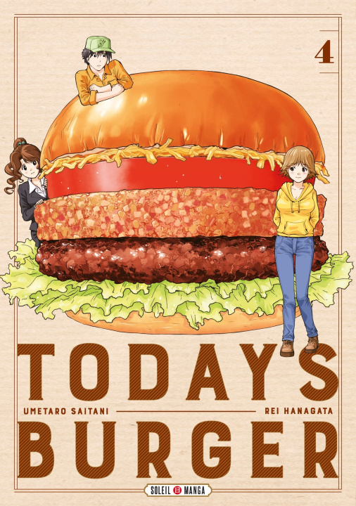 Kniha Today's Burger T04 HANAGATA
