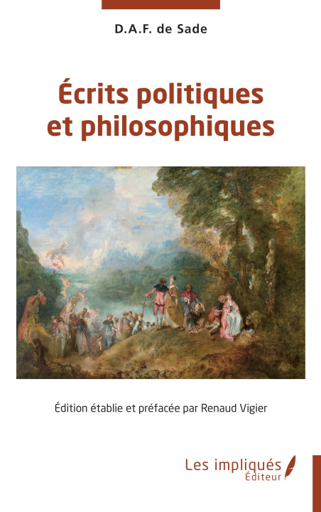 Książka Écrits politiques et philosophiques D.A.F de Sade