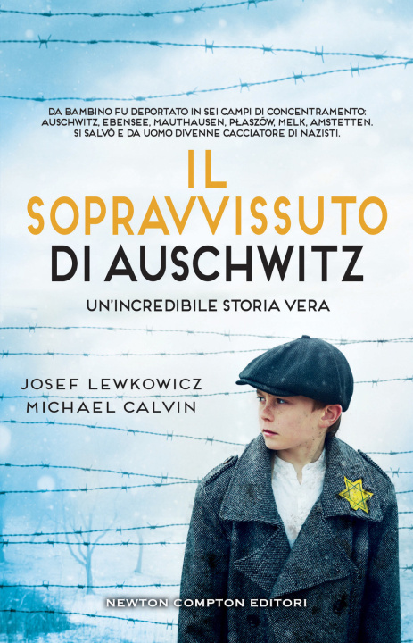 Kniha sopravvissuto di Auschwitz Josef Lewkowicz