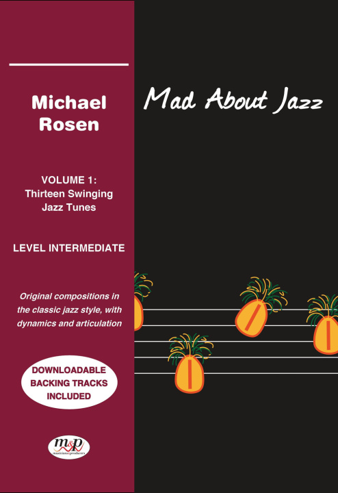 Livro Mad about jazz Michael Rosen