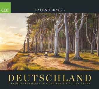 Kalendář/Diář GEO Deutschland 2025 - Wand-Kalender - Poster-Kalender - Landschafts-Fotografie - 50x45 Gruner+Jahr GmbH