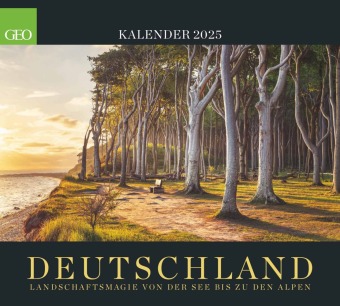 Calendar / Agendă GEO Deutschland 2025 - Wand-Kalender - Poster-Kalender - Landschafts-Fotografie - 50x45 Gruner+Jahr GmbH