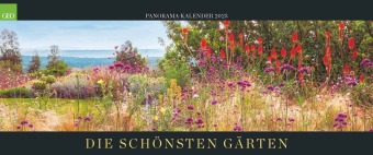 Kalendář/Diář GEO Panorama: Die schönsten Gärten 2025 - Panorama-Kalender - Wand-Kalender - Groß-Format - Bildkalender - 120x50 cm Gruner+Jahr GmbH