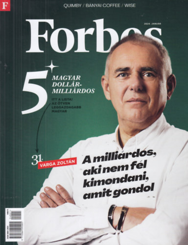 Knjiga Forbes - 2024. január 