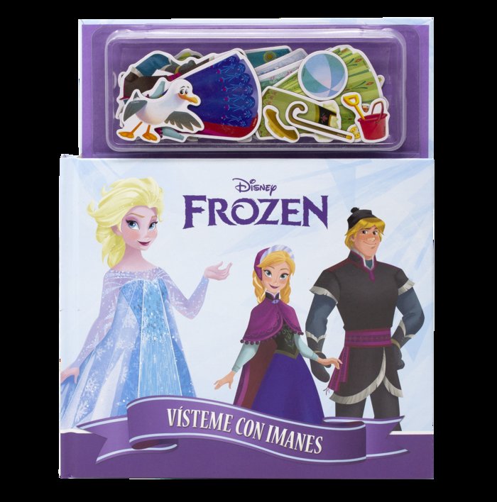 Kniha FROZEN VISTEME CON IMANES Disney