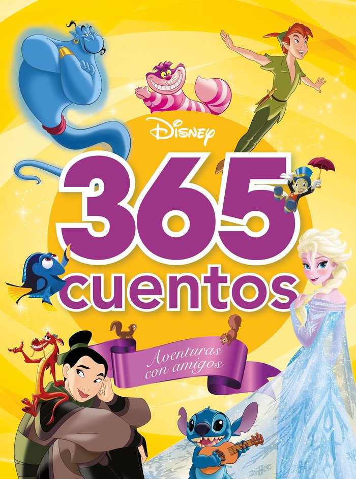 Kniha 365 CUENTOS. AVENTURAS CON AMIGOS Disney