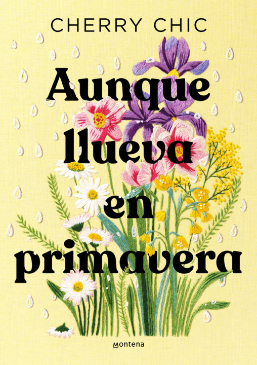 Carte AUNQUE LLUEVA EN PRIMAVERA CHERRY CHIC