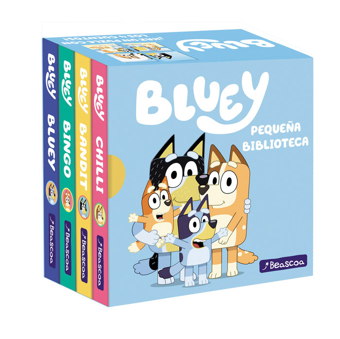 Carte BLUEY. LIBRO JUGUETE - PEQUEÑA BIBLIOTECA BLUEY