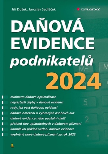Carte Daňová evidence podnikatelů 2024 Jiří Dušek