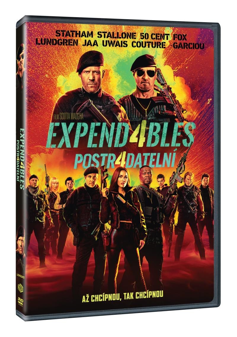 Video Expend4bles: Postr4datelní DVD Scott Waugh
