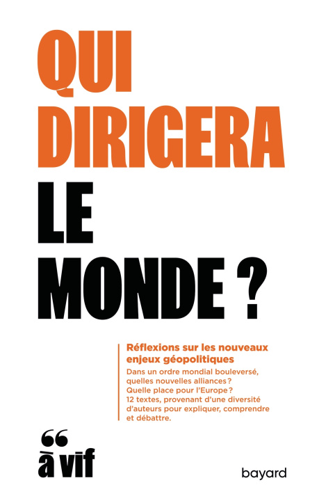Knjiga Qui dirigera le monde ? 
