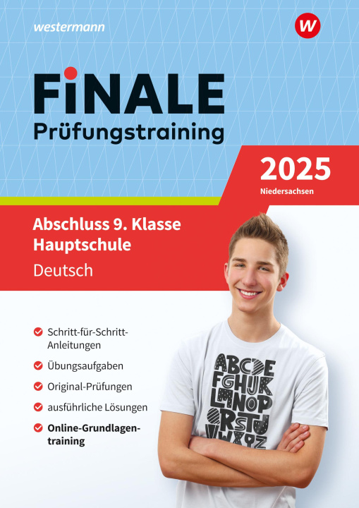 Książka FiNALE Prüfungstraining Abschluss 9.Klasse Hauptschule Niedersachsen. Deutsch 2025 