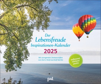 Kalendář/Diář PAL - Der Lebensfreude-Inspirationen-Kalender 2025 