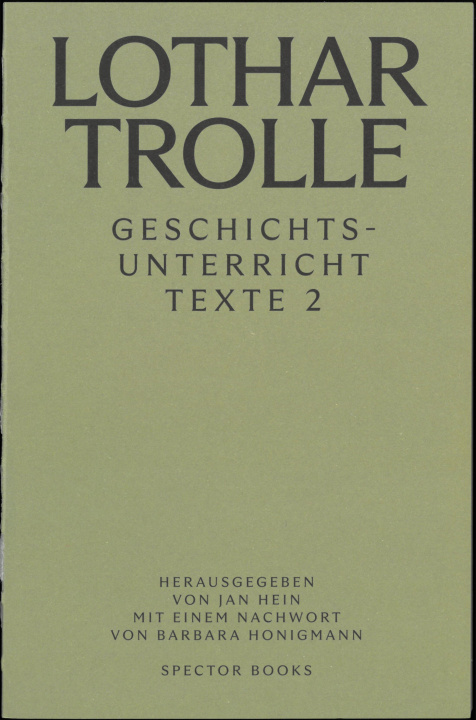 Book Lothar Trolle Jan Hein
