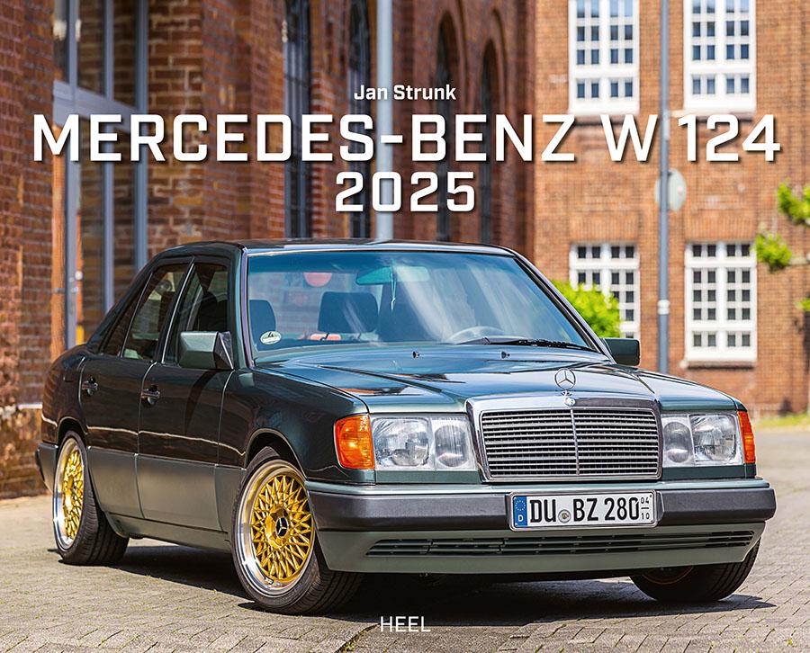 Calendar / Agendă Mercedes Benz W 124 Kalender 2025 Jan Strunk