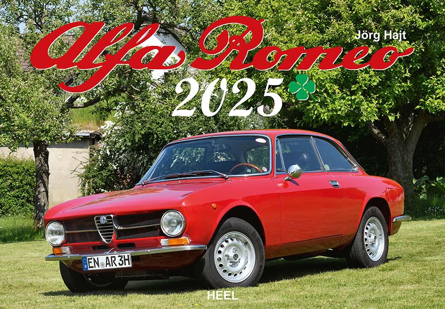 Naptár/Határidőnapló Alfa Romeo Kalender 2025 Jörg Hajt