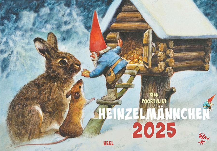 Calendar / Agendă Heinzelmännchen Kalender 2025 Rien Poortvliet