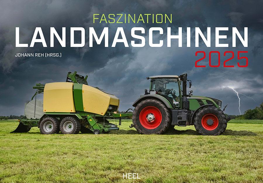 Naptár/Határidőnapló Faszination Landmaschinen Kalender 2025 Johannes Reh