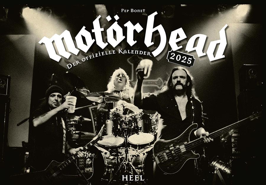 Календар/тефтер Motörhead Kalender 2025 Pep Bonet