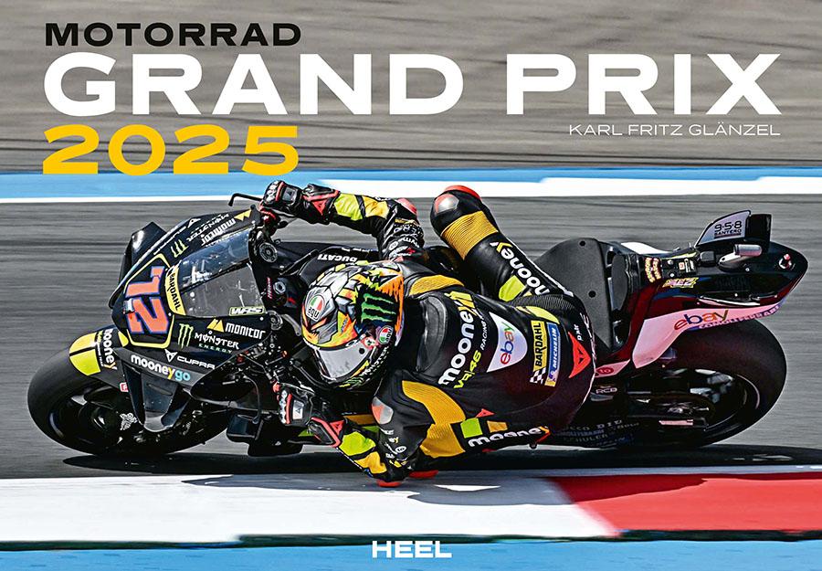 Календар/тефтер Motorrad Grand Prix Kalender 2025 Karl Fritz Glänzel