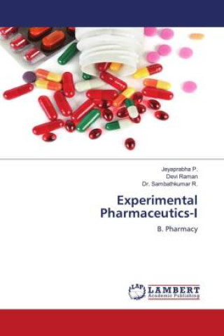 Kniha Experimental Pharmaceutics-I Jeyaprabha P.