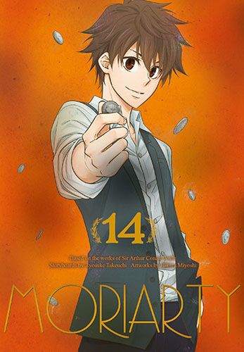 Kniha Moriarty. Tom 14 Ryosuke Takeuchi
