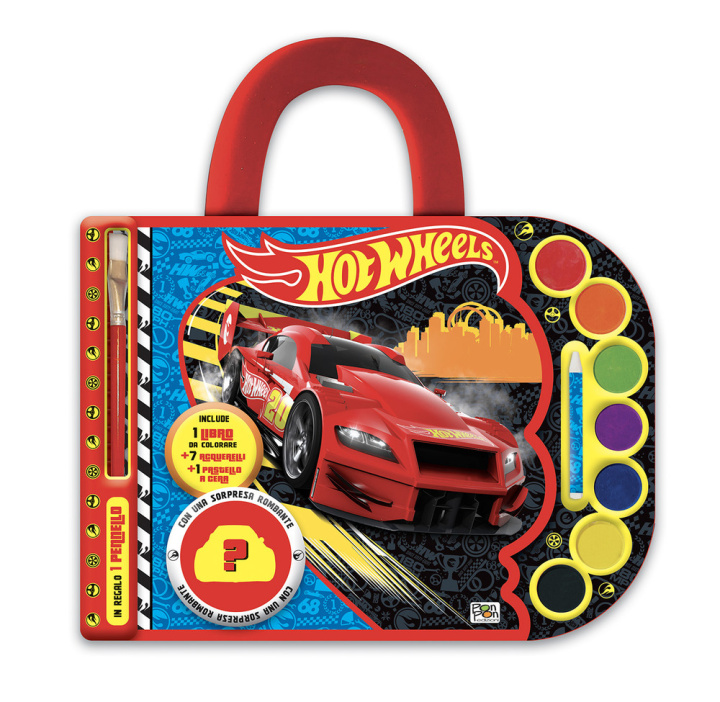 Knjiga Valigetta acquerelli. Hot wheels 