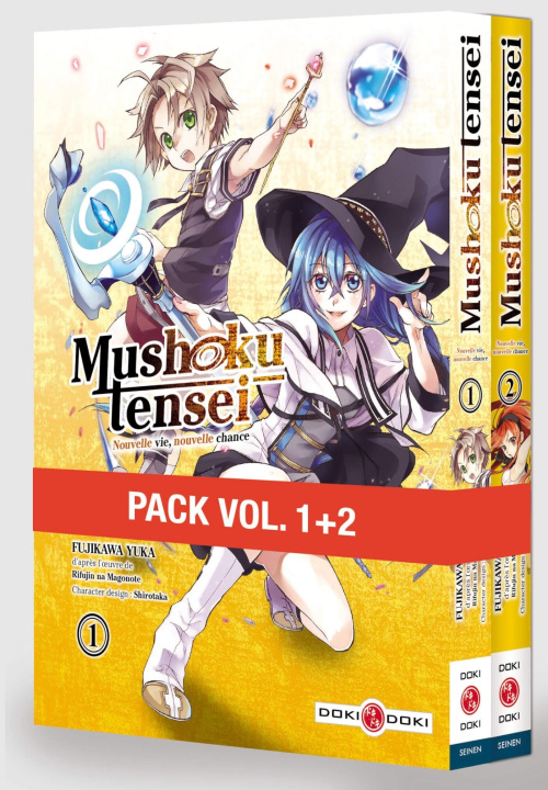 Könyv Mushoku Tensei - Pack promo vol. 01 et 02 - édition limitée 