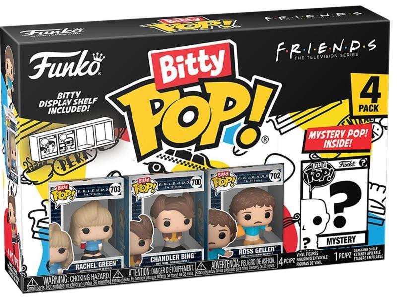 Hra/Hračka Funko Bitty POP: Friends - 80s Rachel 4PK 