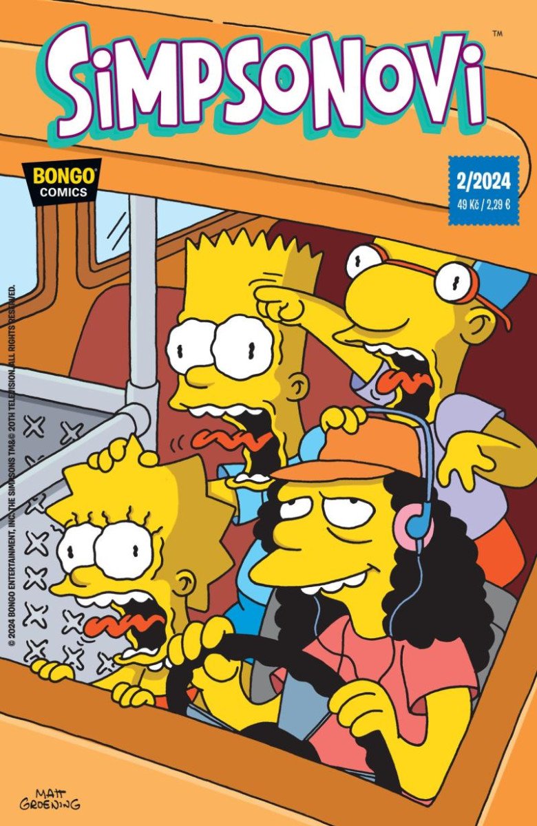 Książka Simpsonovi 2/2024 