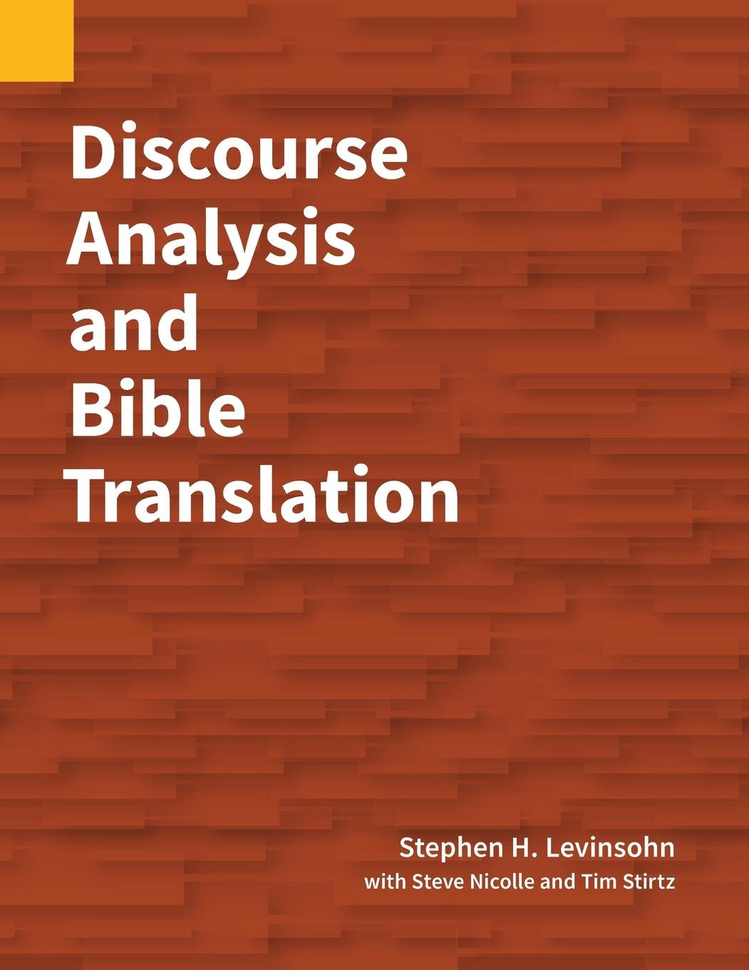 Kniha Discourse Analysis and Bible Translation Steve Nicolle
