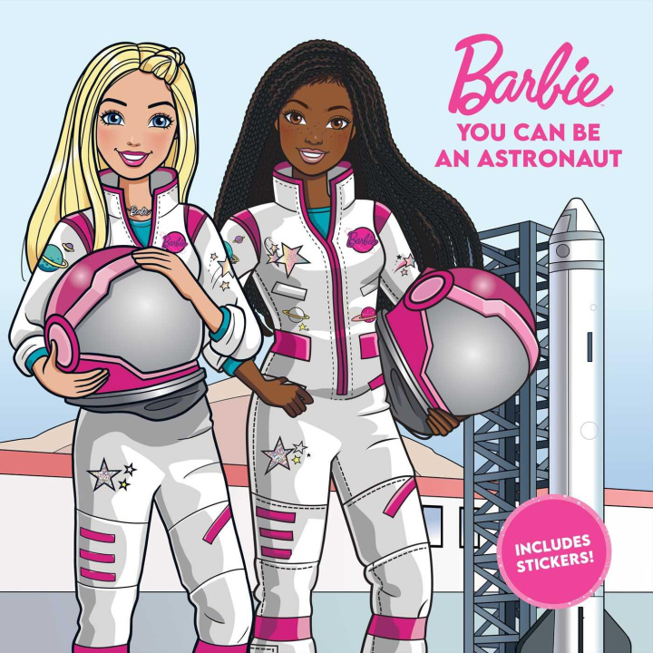 Książka BARBIE YOU CAN BE AN ASTRONAUT MATTEL