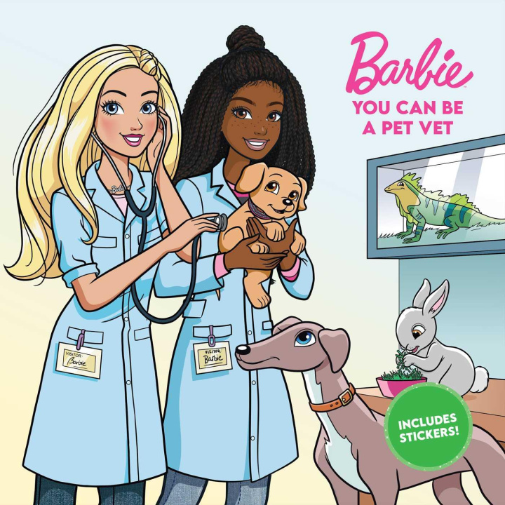 Książka BARBIE YOU CAN BE A PET VET MATTEL