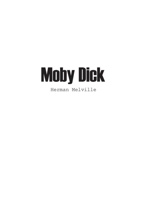 Knjiga Moby Dick Herman Melville