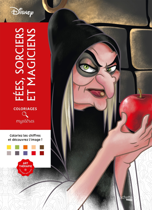 Knjiga Coloriages Mystères Disney - Fées, sorciers et magiciens 