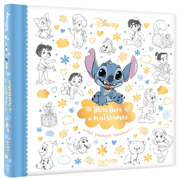 Książka DISNEY - Mon livre de naissance, mes premiers souvenirs (Stitch) 