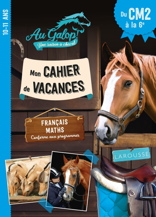 Buch Cahier de vacances AU GALOP du CM2 à la 6e 