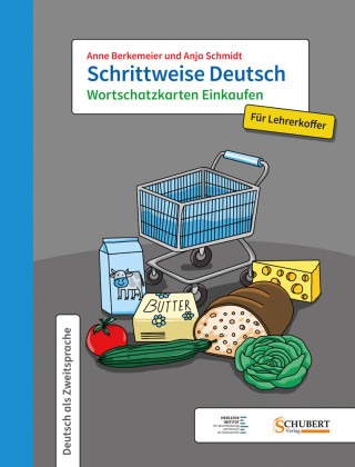 Kniha Schrittweise Deutsch / Wortschatzkarten Einkaufen für Lehrerkoffer Anne Berkemeier