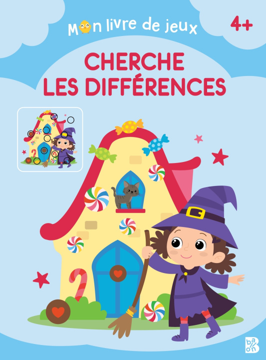 Knjiga Cherche les différences 4+ 